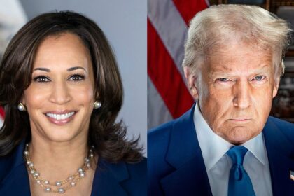 Kamala Harris, Donald Trump,
