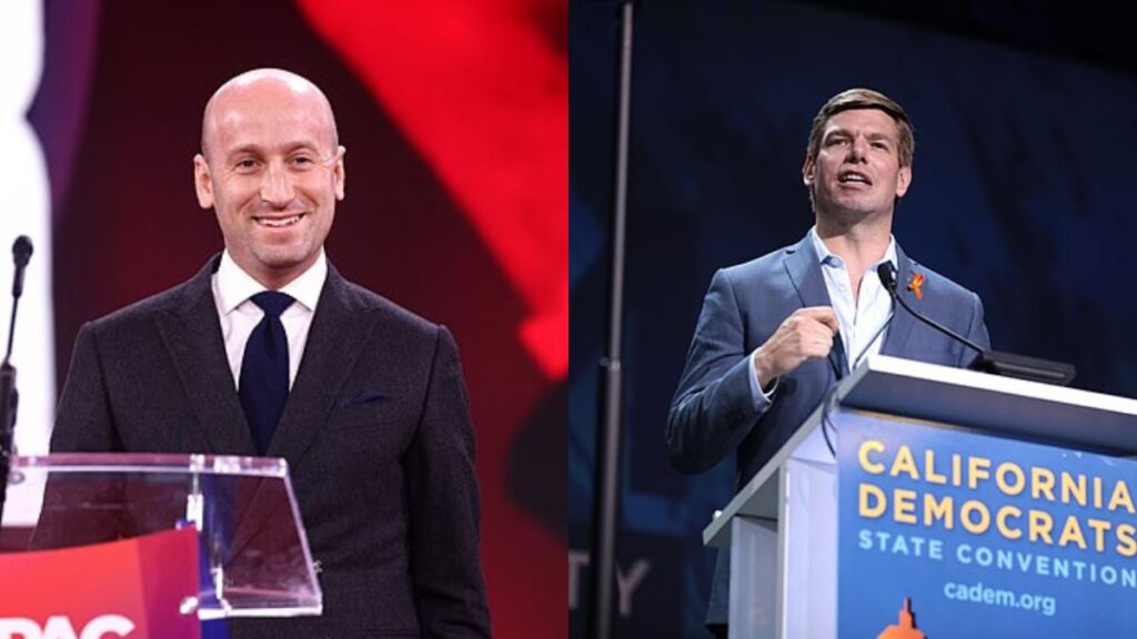 Stephen Miller, Eric Swalwell