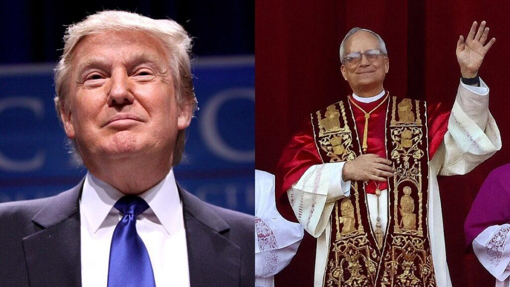 Donald Trump, Pope Leo XIV,