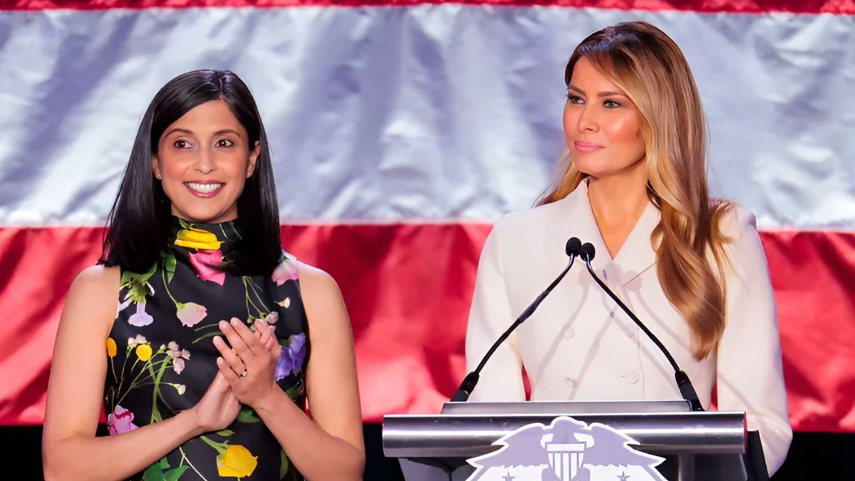 Melania Trump and Usha Vance’s Contrasting Looks Draw Attention at Luncheon