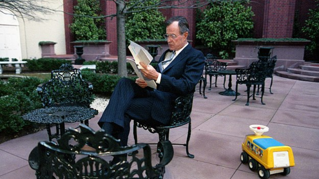 Was George Bush Sr., having an affair?