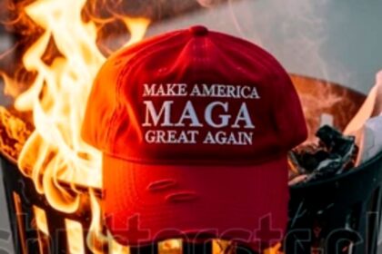 Former Trump supporters are sharing videos of burning their MAGA hats