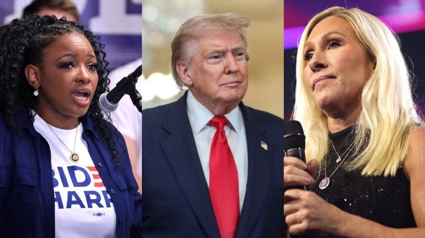 Marjorie Taylor Greene, Jasmine Crockett call for 25th Amendment against Donald Trump