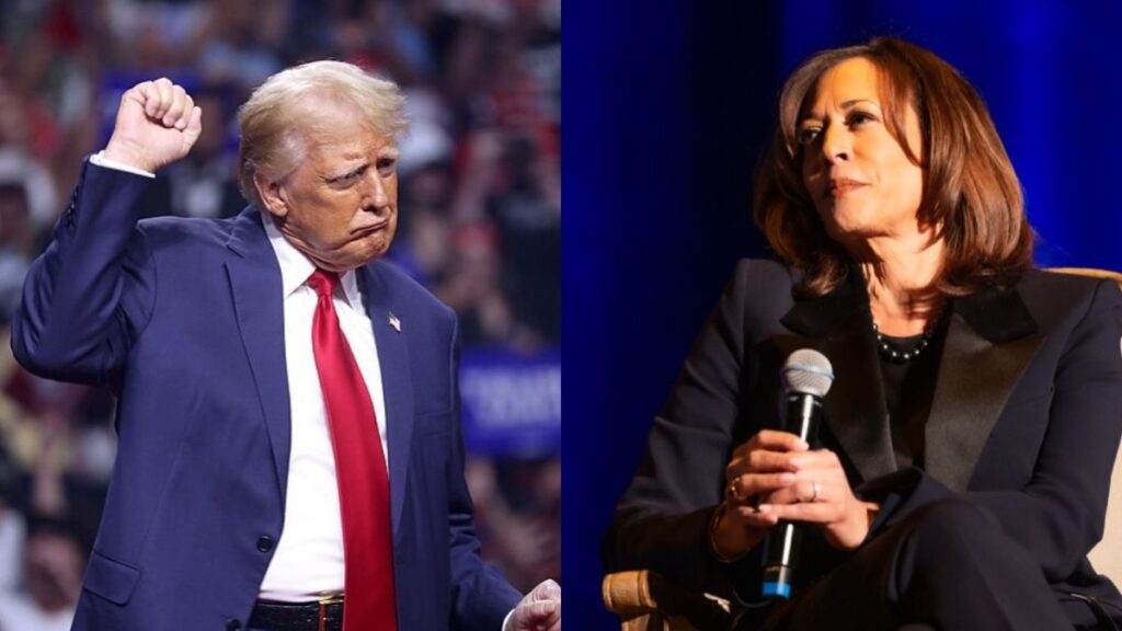 Kamala Harris gets trolled for her "mob boss" Donald Trump impression