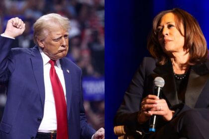 Kamala Harris gets trolled for her "mob boss" Donald Trump impression