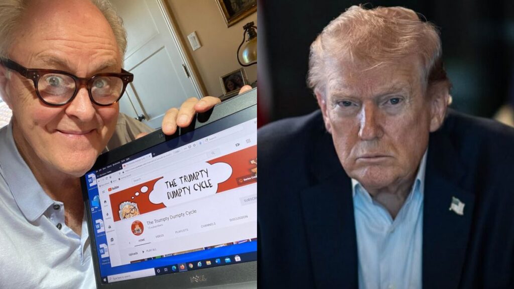 Harry Potter star John Lithgow shared a hilarious nickname for Donald Trump on social media