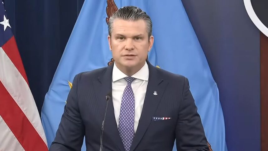 Secretary of War Pete Hegseth blasted a reporter at a Pentagon press briefing