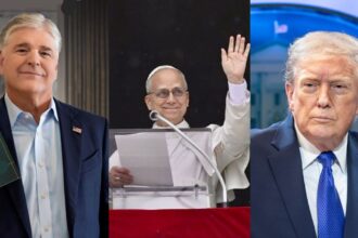 Fox News host Sean Hannity takes aim at Pope Leo XIV in the ongoing spat with Donald Trump
