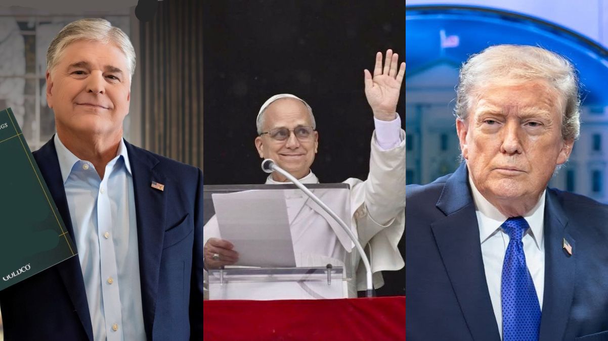 Fox News host Sean Hannity takes aim at Pope Leo XIV in the ongoing spat with Donald Trump