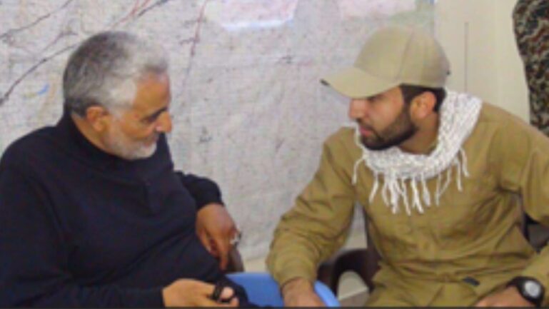 U.S. Prosecutors accused alleged Iraqi terrorist Mohammad Baqer Saad Dawood Al-Saadi of working closely with IRGC-QF commander Qasem Soleimani. (Image Credit: Department of Justice via Al Saadi’s social media account)