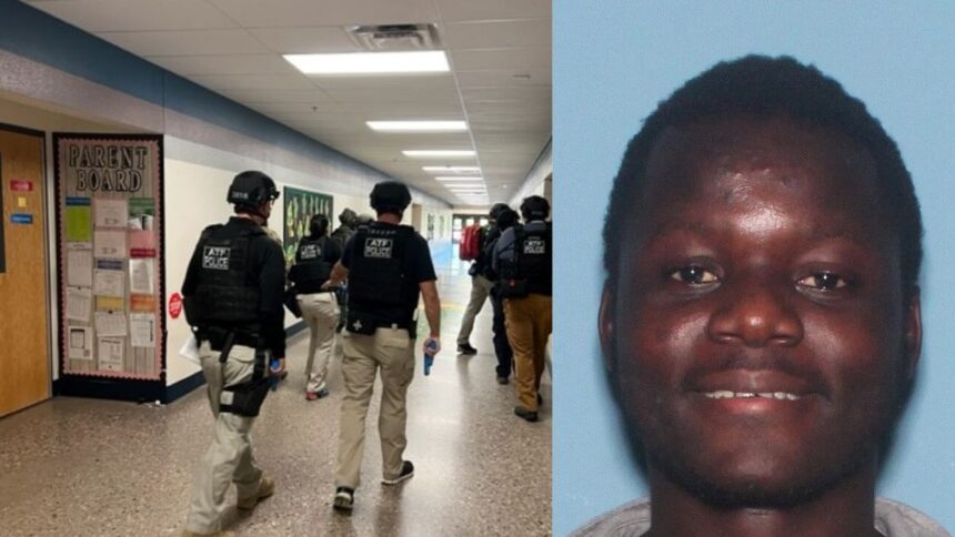 Abel Gblah broke into an elementary school and assaulted a young girl in Phoenix