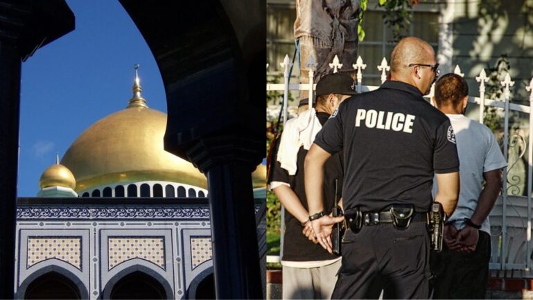 Authorities say the suspects in the San Diego mosque shooting allegedly shared a livestream video and a hate-filled manifesto before carrying out the deadly attack. (left- via Pixnio) and (right- Flickr/@ fourbyfourblazer).