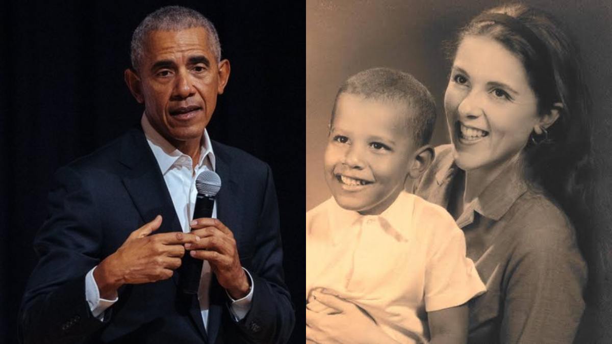 Barack Obama faces heat on Mother's Day post. (Image Credits-@BarackObama and @Nationalist1844/X)