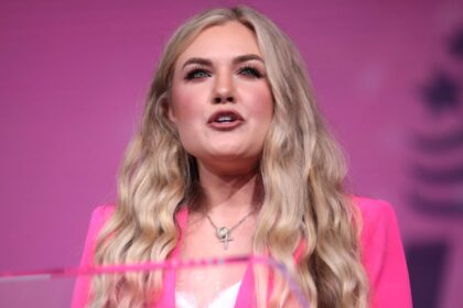 Daughter of renowned filmmaker criticizes Erika Kirk's public actions in a social media post. (Image Credts: Flickr/ Gage Skidmore).