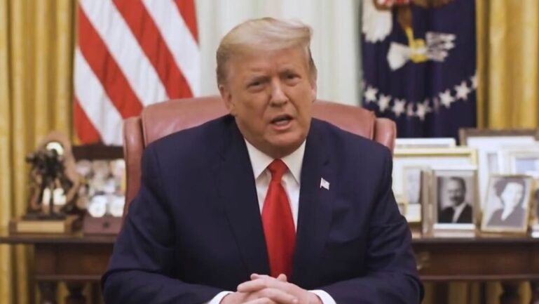 Donald Trump's DOJ lawyer "stammered" while she defended his firing of former Assistant US Attorney, Maurene Comey. (Image Credit: The White House/ Wikimedia Commons)