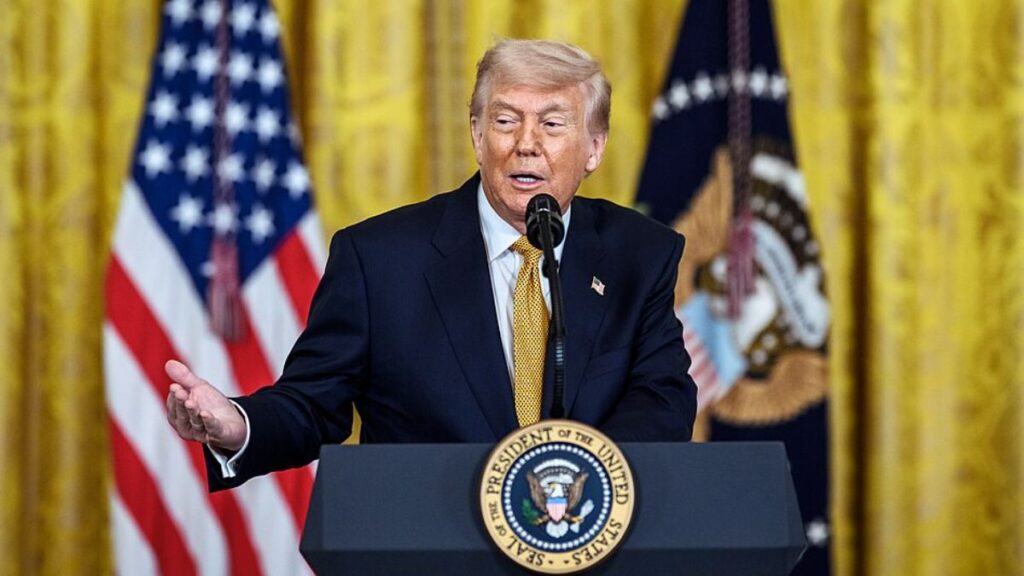 Donald Trump defends his plan to bomb again over the failed peace proposal