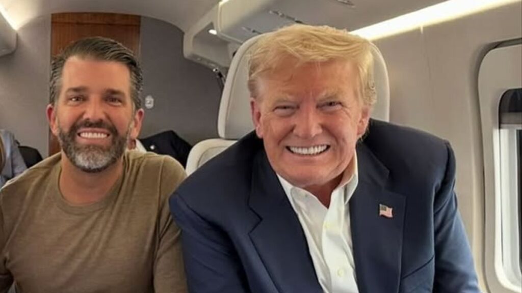 Donald Trump responds to his son taking over The Apprentice