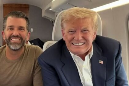 Donald Trump responds to his son taking over The Apprentice