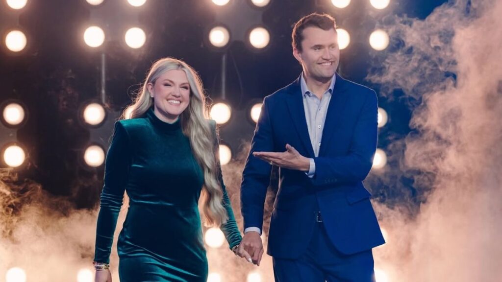 Erika Kirk shared an emotional tribute on her wedding anniversary with her late husband, Charlie Kirk