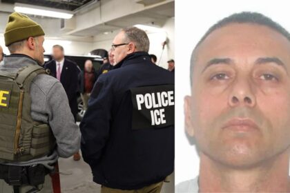 The U.S. Immigration and Customs Enforcement (ICE) arrested convicted drug trafficker Eduardo Perez-Legra in Virginia on May 4. (Image Credit: usicegov/ Wikimedia Commons; Department of Homeland Security)