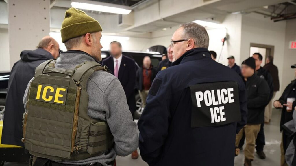 The U.S. Immigration and Customs Enforcement (ICE) at the Department of Homeland Security (DHS) has intensified deportation operations under President Donald Trump’s leadership. (Image Credits: usicegov/ Wikimedia Commons)