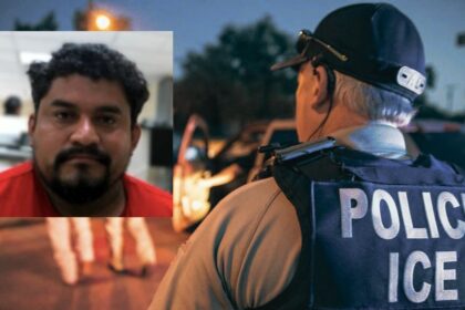 ICE says the suspect was wanted for homicide in Honduras since 2020.