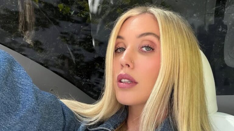 Influencer Laura Clery shared details of a fridge falling on her.