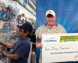61-Year-Old Iowa Man Wins $100,000-a-Year-for-Life Lottery After a Soda Craving—But Opts for the Lump Sum Instead