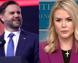 JD Vance Says Karoline Leavitt Can Be Temporary VP During His Paternity Leave