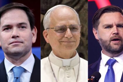 (From L to R) Marco Rubio will reportedly meet with Pope Leo XIV this week instead of JD Vance. (Image Credit: Gage Skidmore/ Edgar Beltrán/ Gage Skidmore/ Wikimedia Commons)