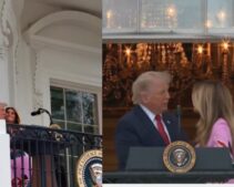 Melania and Donald Trump’s Awkward Kiss Gets the Internet Talking