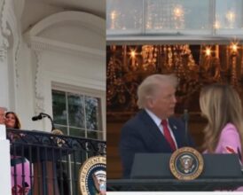 Melania and Donald Trump’s Awkward Kiss Gets the Internet Talking