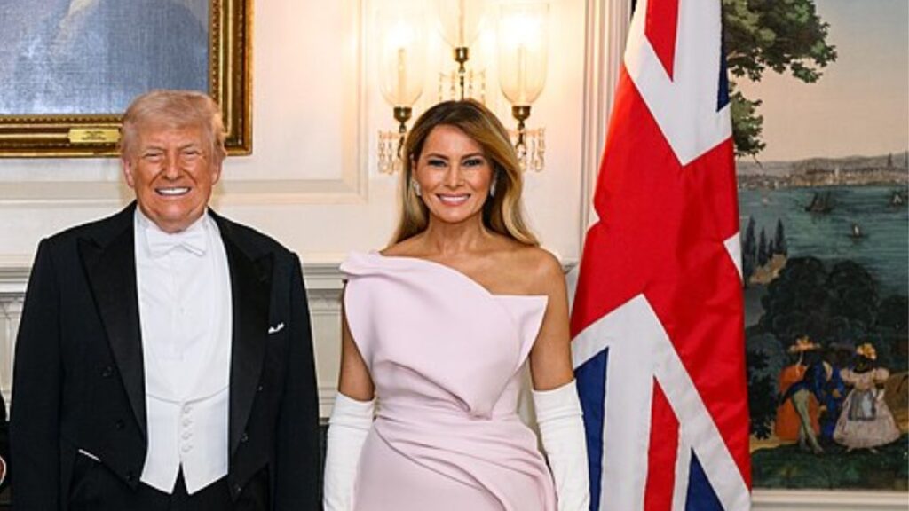 The crowd started laughing when Melania Trump called Donald Trump empathetic