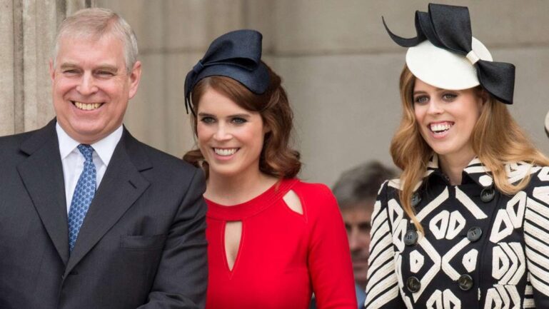 Princess Beatrice and Princess Eugenie to reportedly attend Peter Phillips sroyal wedding soon. (Image Credits-@yashar/X)