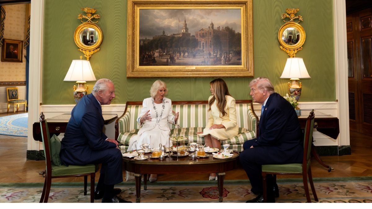 Queen Camilla Gives Brief Two-Word Verdict on Meeting Melania Trump and Donald Trump
