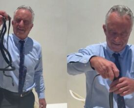 “You’re Nuts” — Cheryl Hines Scolds RFK Jr. After He Wrestles Two Snakes With Bare Hands