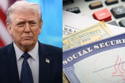 Report says Trump administration Medicare system leaked sensitive provider data. (left- X/@WhiteHouse) and (right- via Canva).