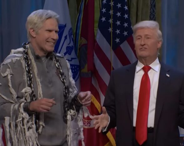 Will Ferrell Crashes SNL as Trump’s ‘Best Friend’s Ghost to Deliver a Chilling Message — ‘No matter how many wars you…’