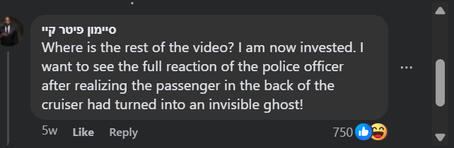 Reaction to viral video of woman escaping a police car. (Image Credit: Snapshot/Facebook) Reaction to viral video of woman escaping a police car. (Image Credit: Snapshot/Facebook)