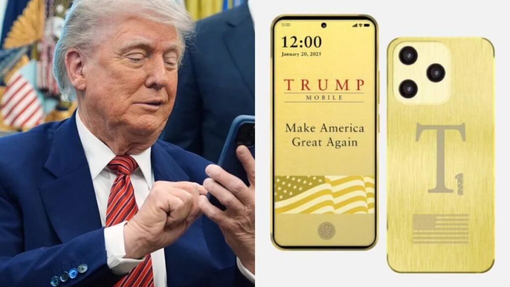 Trump's T1 gold phone may never be released, as per revised terms.