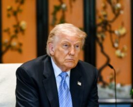 ‘Go Home to Mommy!’ — Trump Mocks Heckler During New York Speech