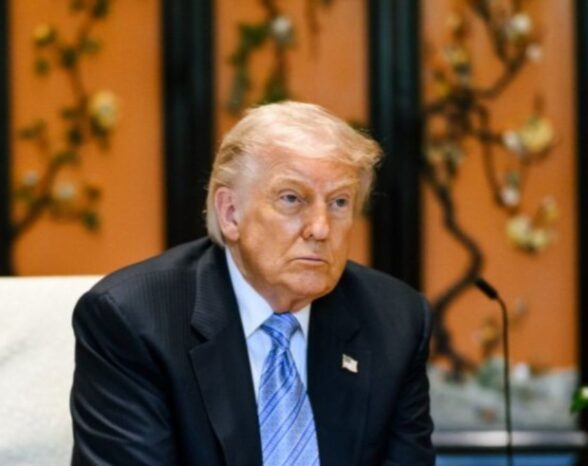 ‘Go Home to Mommy!’ — Trump Mocks Heckler During New York Speech