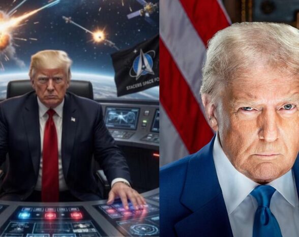Trump Faces Ridicule After Posting Bizarre AI Images With Aliens and Missiles