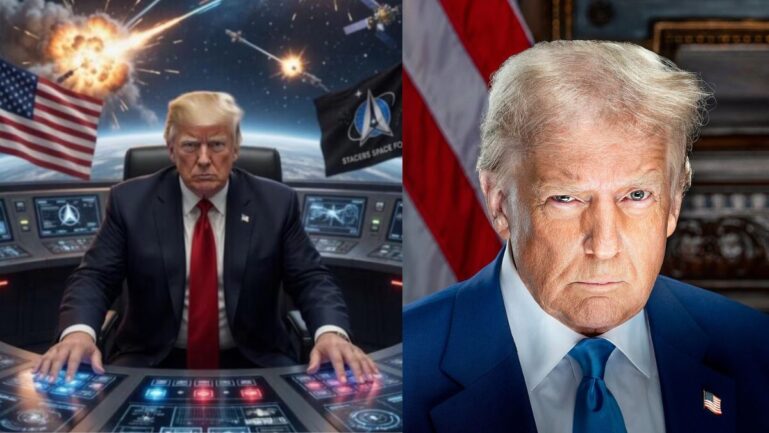 On Sunday, Donald Trump posted dozens of AI-generated images and videos on Truth Social. (Image Credit: @realDonaldTrump/ Truth Social)