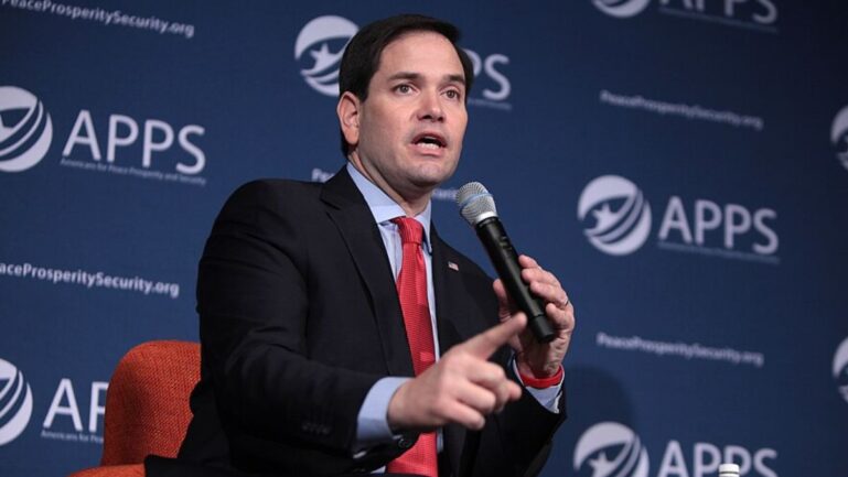US Secretary of State Marco Rubio faced backlash online after saying he did not want to speak to reporters at a NATO summit in Sweden. (Image Credit: Gage Skidmore/ Wikimedia Commons (CC BY-SA 3.0))