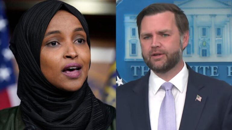 Ilhan Omar reacts to DOJ investigation against her. (Image Credits-@IlhanMN/X and Associated Press/YouTube)