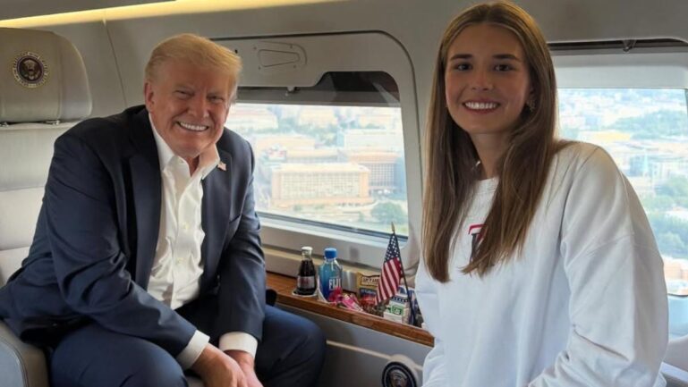 Kai Trump obtains restraining order against 26-year-old stalker.(Image Credits-@kaitrumpgolfer/Instagram)
