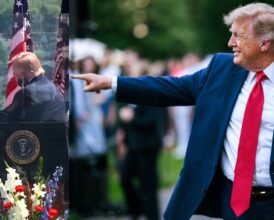 Trump Raises Eyebrows After Calling ‘Good-Looking’ Cadets on Stage: “I Wanna Check Him Out”