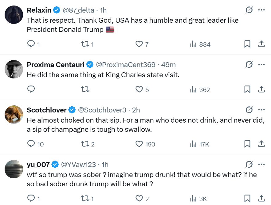 Comments on Trump Comments on Trump