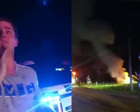 Florida Police Bodycam Shows 20-Year-Old’s Last Words After His Bestfriend Dies Under Burning Porsche He Showed Off—’What Am I…’